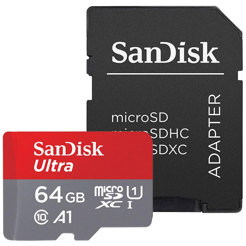 Carte mémoire MicroSDXC SanDisk Ultra de 64Go