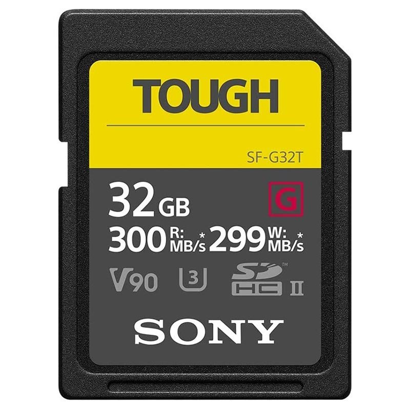 Carte mémoire SD Sony Tough Series SF-G de 32Go