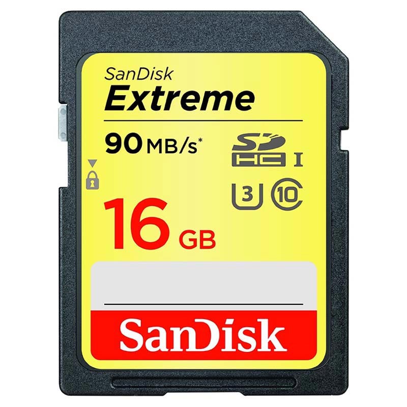 Carte mémoire SDHC SanDisk Extreme SDSDXNE-016G-GNCIN
