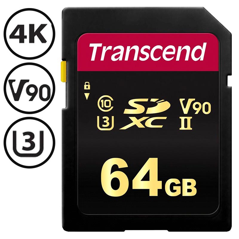 Carte mémoire SDHC/SDXC Transcend 700S de 64Go