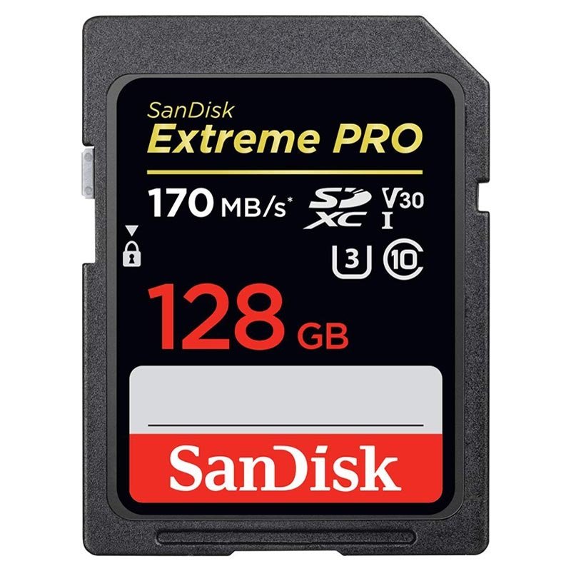 Carte mémoire SDXC SanDisk Extreme Pro de 128Go