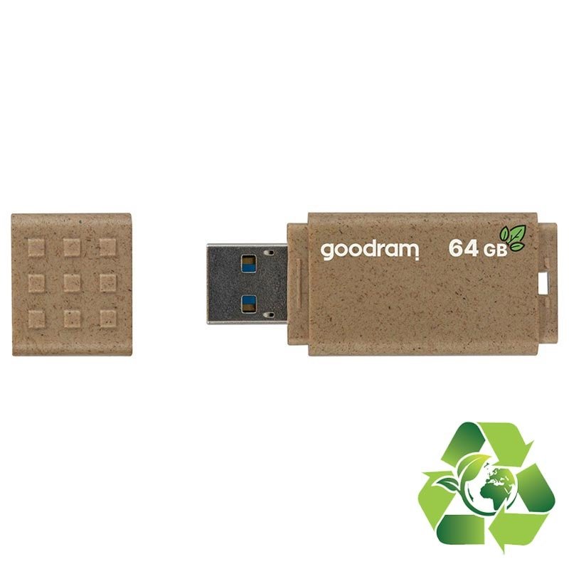 Clé USB écologique Goodram UME3 de 64Go
