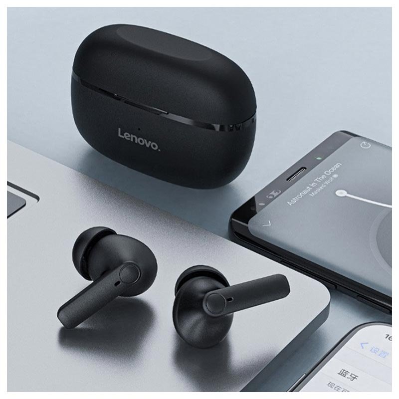 Écouteurs TWS Lenovo HT05 Écouteurs TWS Lenovo HT05 noir