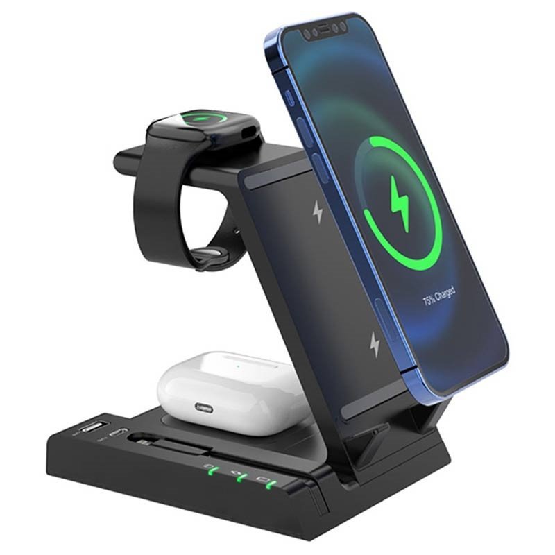 Station de charge 6-en-1 W2 Station de charge 6-en-1 W2 noire