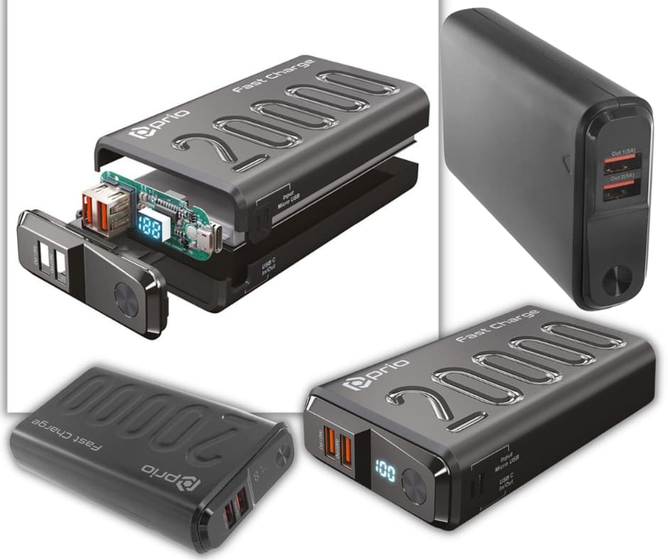 Batterie externe Prio Fast Charge Power bank Prio Fast Charge