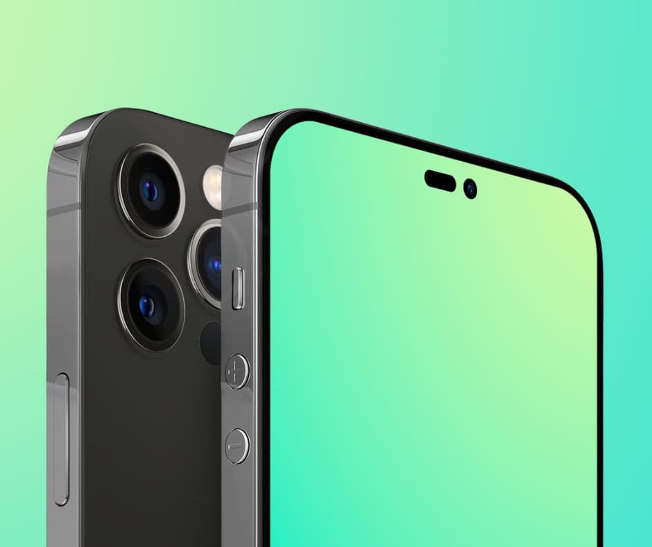iPhone 14 noir iPhone 14 et ses fonds d'écran