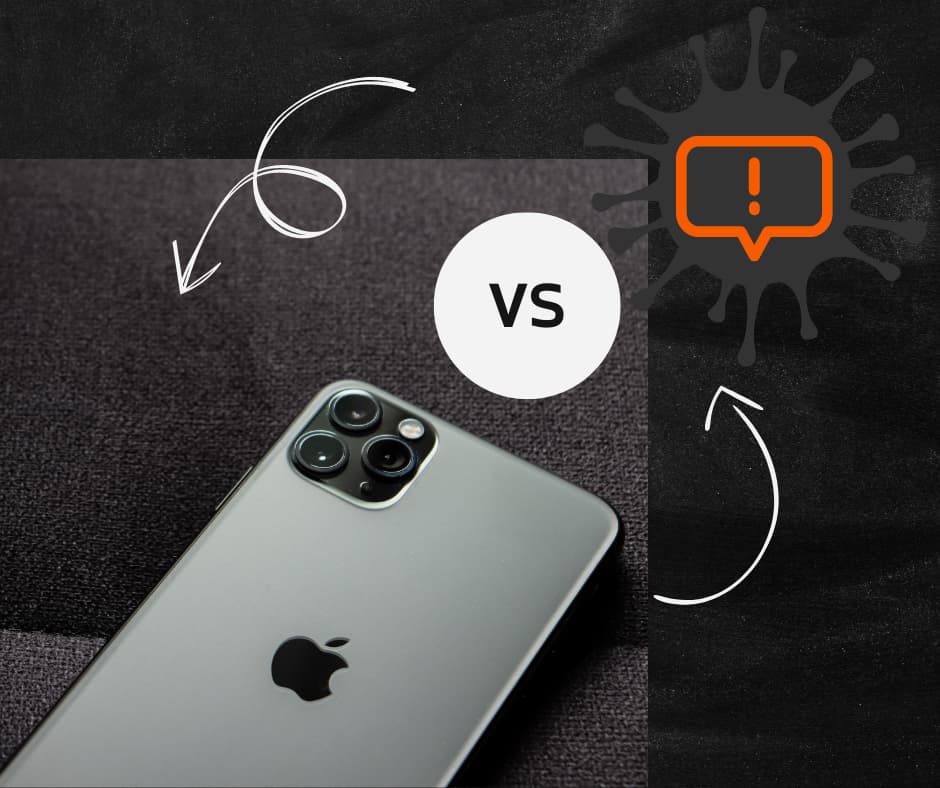 iPhone vs. virus Virus et iPhone
