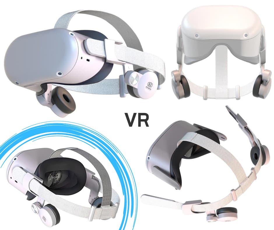 Casque antibruit FiiTVR B2 pour Oculus Quest 2 Casque FiiTVR B2 antibruit pour Oculus Quest 2