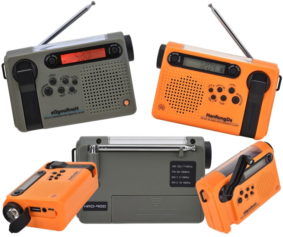 Radio de camping HanRongDa HRD-900 Radio de camping HanRongDa
