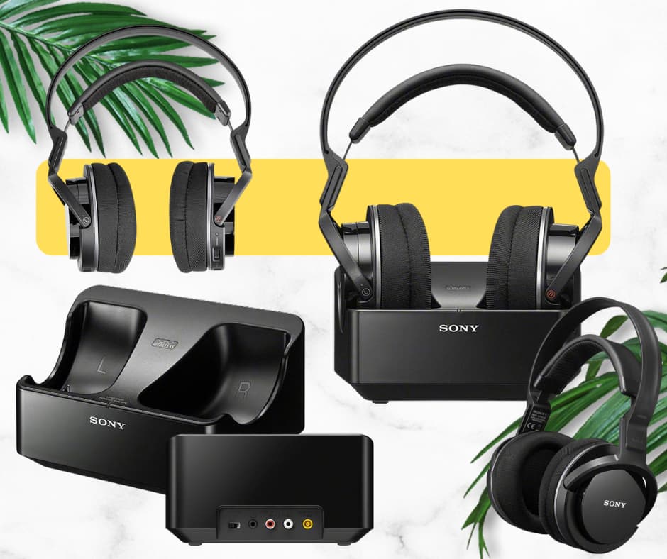 Casque stéréo Sony MDR-RF855RK noir