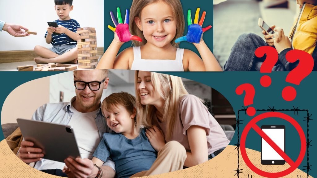 Temps d'écran pour les adultes et les enfants Temps d'écran pour les enfants et les adultes