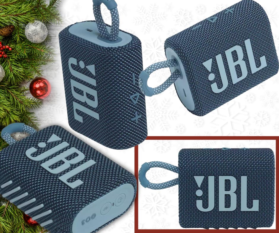 Enceinte Bluetooth étanche portable JBL Go 3 bleu