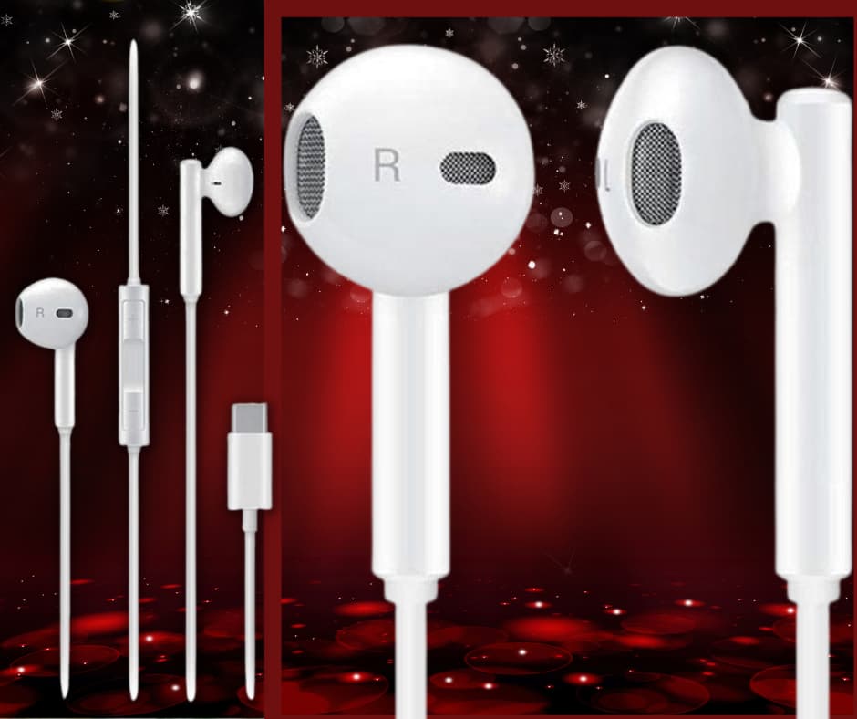 Kit piéton intra-auriculaire d’origine Huawei CM33 blanc