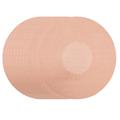 10 pcs Couvre-mamelons jetables en tissu respirant, unisexe - ronds
