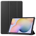 Étui à Rabat Samsung Galaxy Tab S7/S8 - Série Tri-Fold - Noir