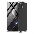 Coque Xiaomi Mi 11 Lite 5G Détachable GKK - Argenté / Noir