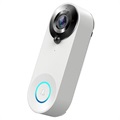 1080p WiFi Smart Doorbell with Night Vision W3 - White