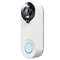 1080p WiFi Smart Doorbell with Night Vision W3 - White
