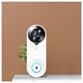 1080p WiFi Smart Doorbell with Night Vision W3 - White