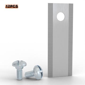 Paquet de 12 lames de remplacement pour les tondeuses robots Stiga séries A et G