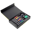 Set d'Outils d'Ouverture Professionnel SW-80812 12-en-1 - iPhone X/8/8 Plus