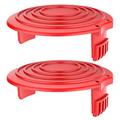 2 Pcs. RS0011 Capuchon de bobine de remplacement pour tondeuses à gazon Black & Decker