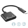 Adaptateur Lightning Charge & Audio 2-en-1 - Noir