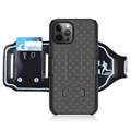Brassard iPhone 12 Pro Max Amovible 2-en-1 - Noir