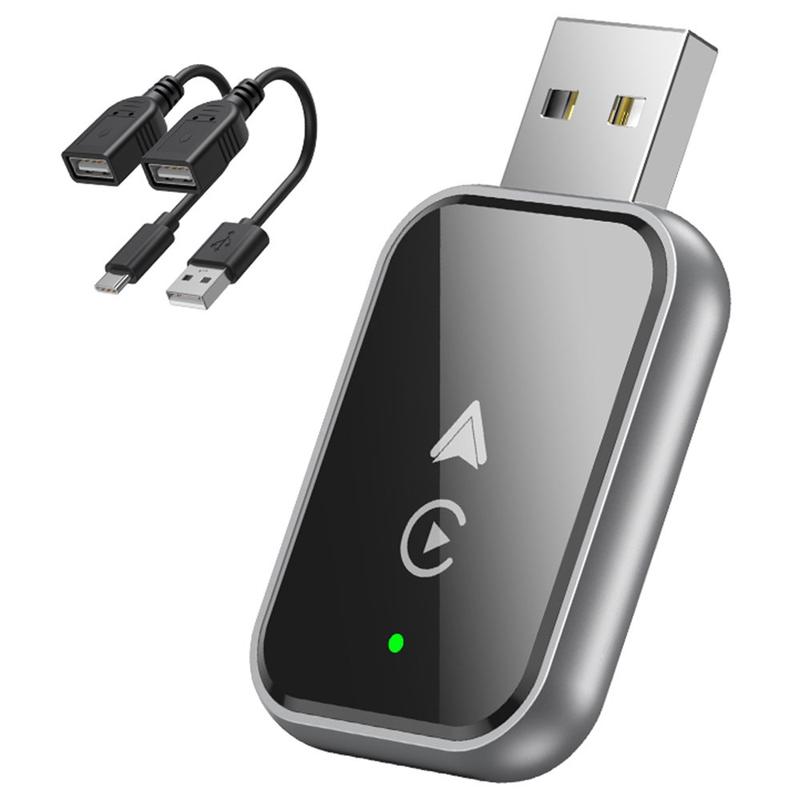 Adaptateur Sans Fil CarPlay & Android Auto - Plug & Play, Petite Taille, Marque Yizro