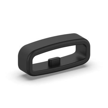 Bracelet en silicone 22mm / Support de bracelet pour bracelet de montre - Noir