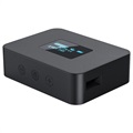 Émetteur Audio Bluetooth 3-in-1 avec Écran LCD - Noir