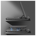 Station de Charge Sans Fil Pliable 3-en-1 HS-V8 - Noir