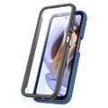 Coque Motorola Moto G51 5G - Série 360 Protection - Bleue / Claire