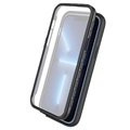 Coque iPhone 14 - Série 360 Protection - Noire / Claire