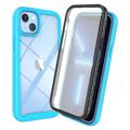 Coque iPhone 14 Max - Série 360 Protection - Azur Clair / Claire