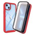Coque iPhone 14 Max - Série 360 Protection - Rouge / Claire