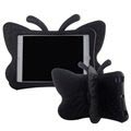 Etui 3D Antichoc pour Enfants iPad Mini 2, iPad Mini 3 - Papillon - Noir