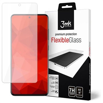 3MK FlexibleGlass Samsung Galaxy A51 Hybrid Screen Protector - 7H, 0.3mm - Clear