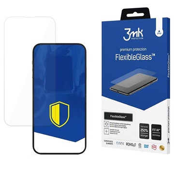 Protecteur d\'Écran iPhone 14/14 Pro Hybride 3MK FlexibleGlass - 7H - Clair