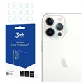 Protecteur d'Objectif iPhone 12 Pro Max en Verre Trempé 3MK Hybrid - 4 Pièces