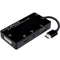 Adaptateur 4-en-1 HDMI / DVI, VGA, 3.5mm Audio, HDMI