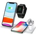 Station de Charge 4-en-1 LDX-178 - iPhone, AirPods, iWatch - Noire