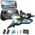 Drone de photographie aérienne RC 4DRC 4D-V46 HD avec carte mémoire de 32 Go - Bleu