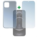 Set de Protection 360 4smarts pour iPhone 12 Pro Max - Transparent