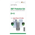 Set de Protection 360 4smarts pour iPhone 12 Pro Max - Transparent