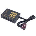 5-en-1 Commutateur HDMI 4K Ultra HD avec Télécommande - Noir