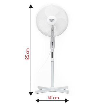 Adler AD 7305 Ventilateur 40cm - support