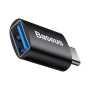 Baseus Ingenuity Adaptateur OTG USB-C vers USB-A ZJJQ000001 - Noir