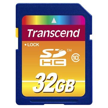 Carte Mémoire d\'Origine Transcend SDHC TS32GSDHC10 32Go Class 10