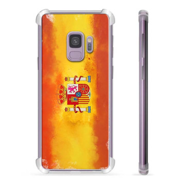 Coque Hybride Samsung Galaxy S9 - Drapeau Espagnol